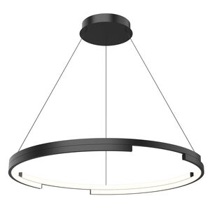 Anello Minor LED 32 inch Black Pendant Ceiling Light